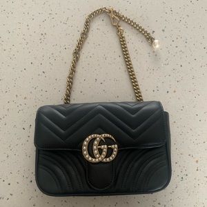 Copy Gucci Pearl GG Belt Bag
